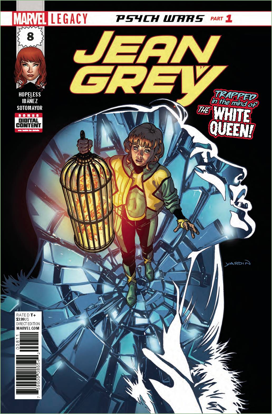 Jean Grey 8 Comic Book NM