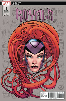 Royals #9 1:10 Mike McKone Legacy Headshot Variant