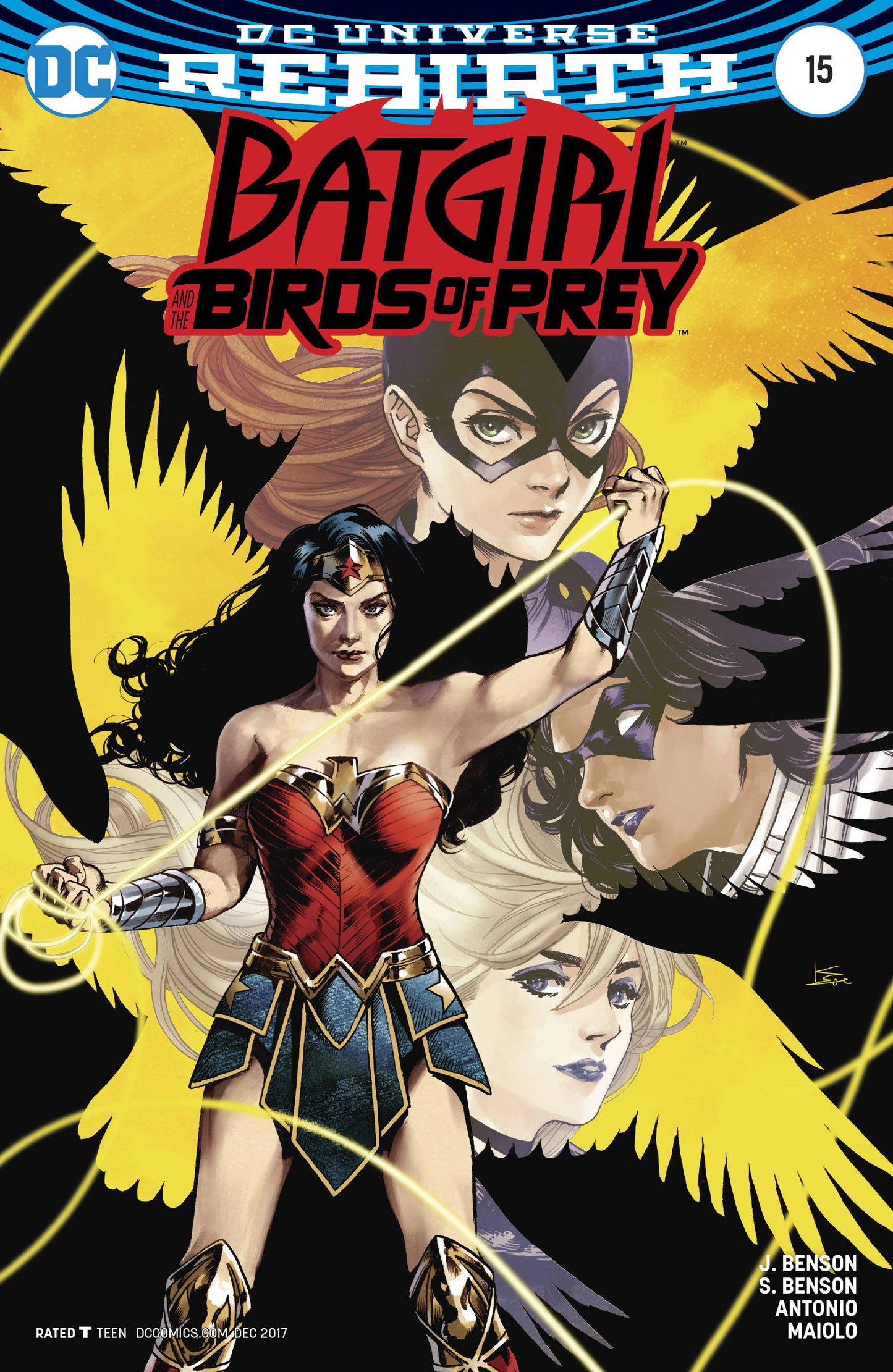 Batgirl and the Birds of Prey #15 Kamome Shirahama Variant