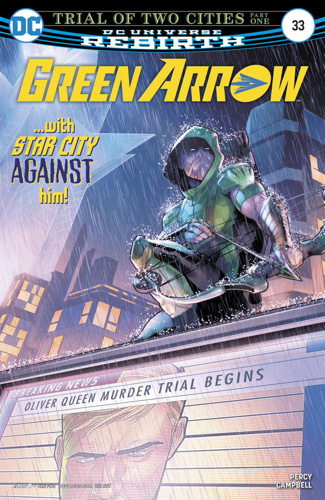 Green Arrow (6th Series) 33 Comic Book NM