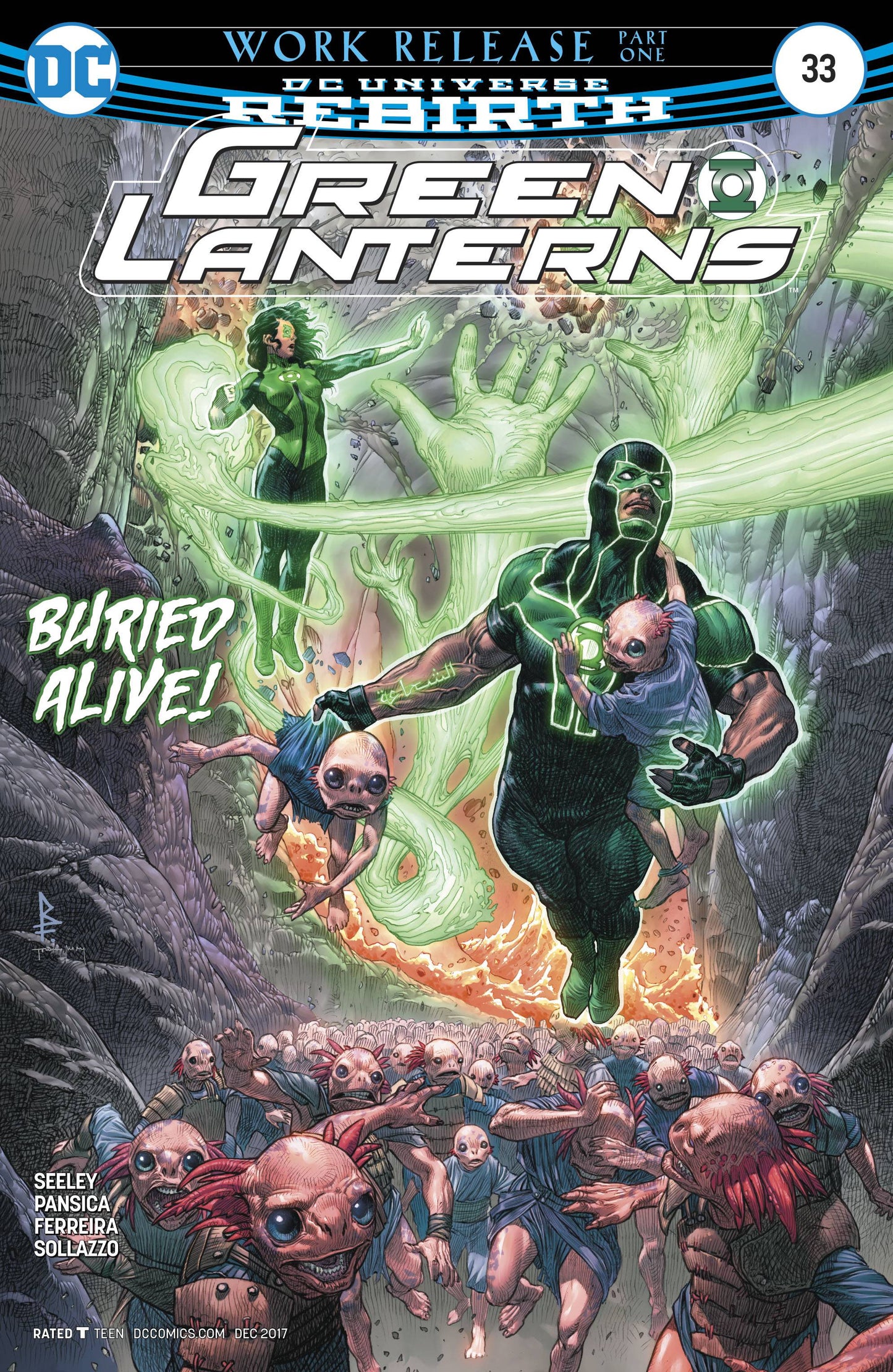 Green Lanterns 33 Comic Book NM