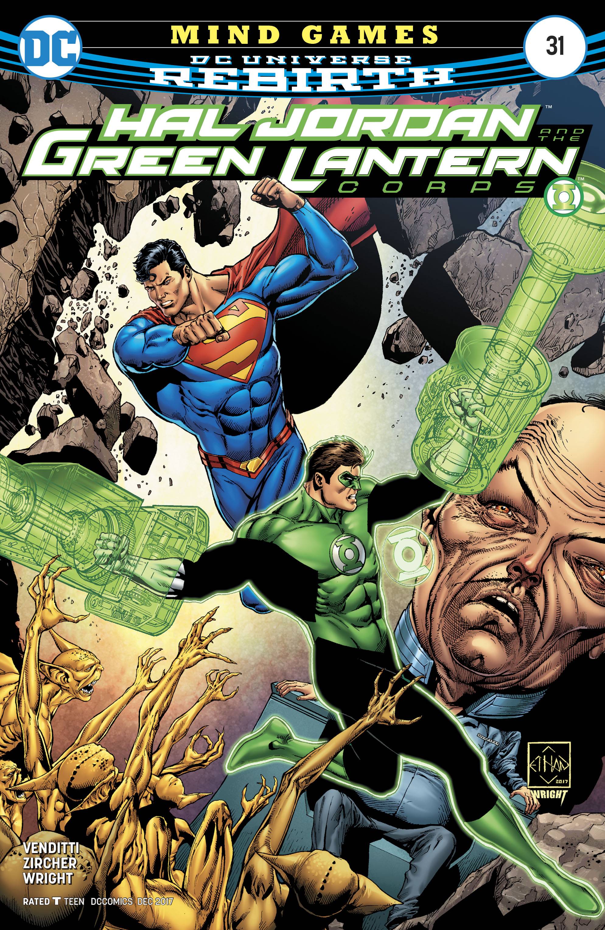 Hal Jordan & the Green Lantern Corps 31 Comic Book NM