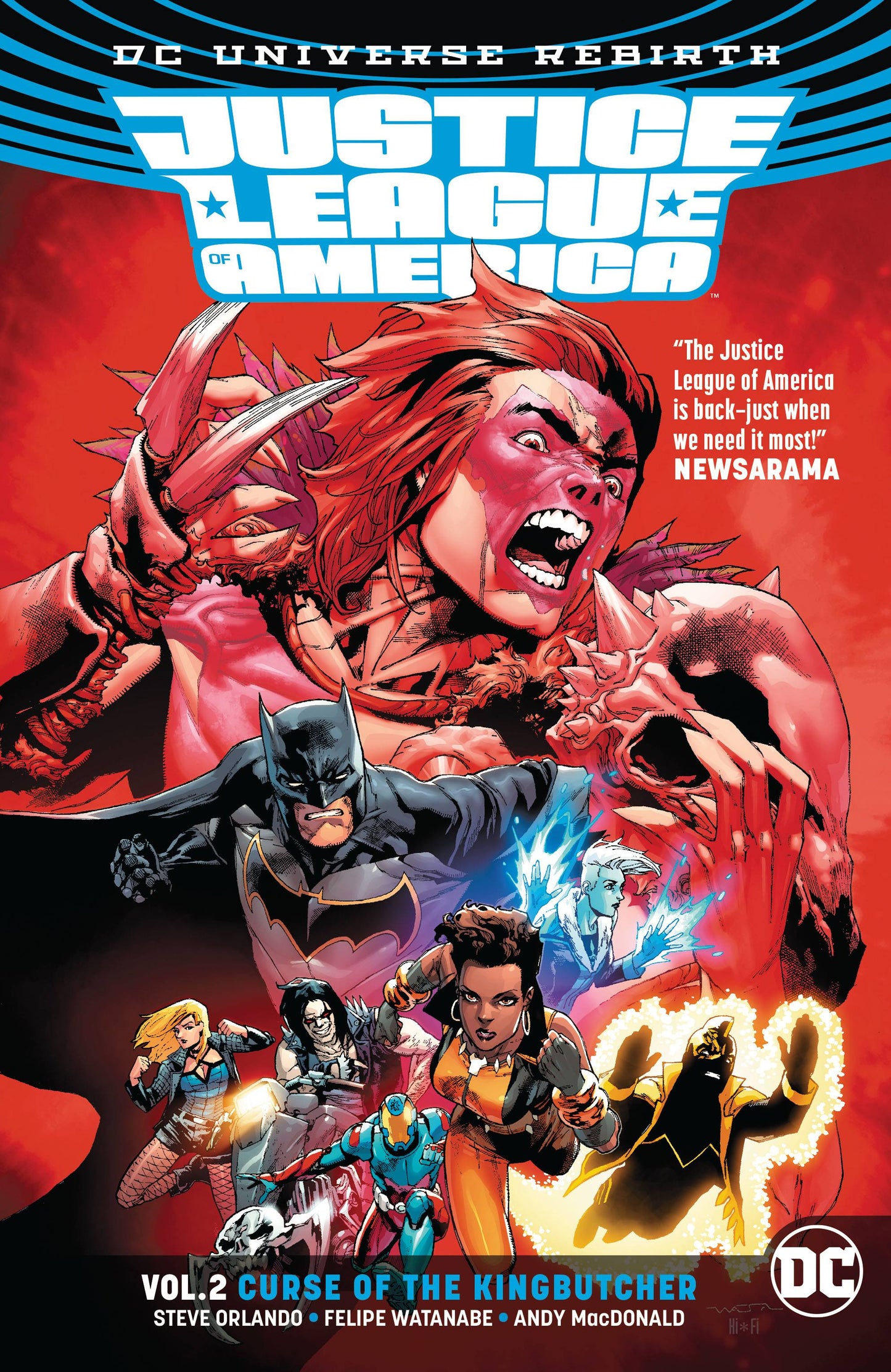 Justice League of America TP VOL 02 KINGBUTCHER (REBIRTH)