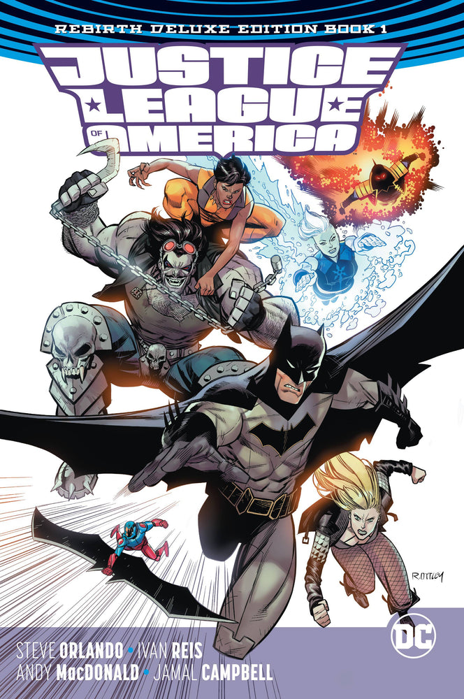 Justice League of America: Rebirth DLX COLL HC BOOK 01