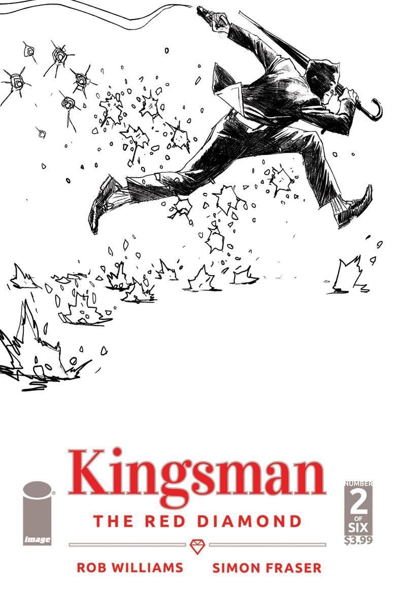 Kingsman: The Red Diamond 2 Var B Comic Book NM