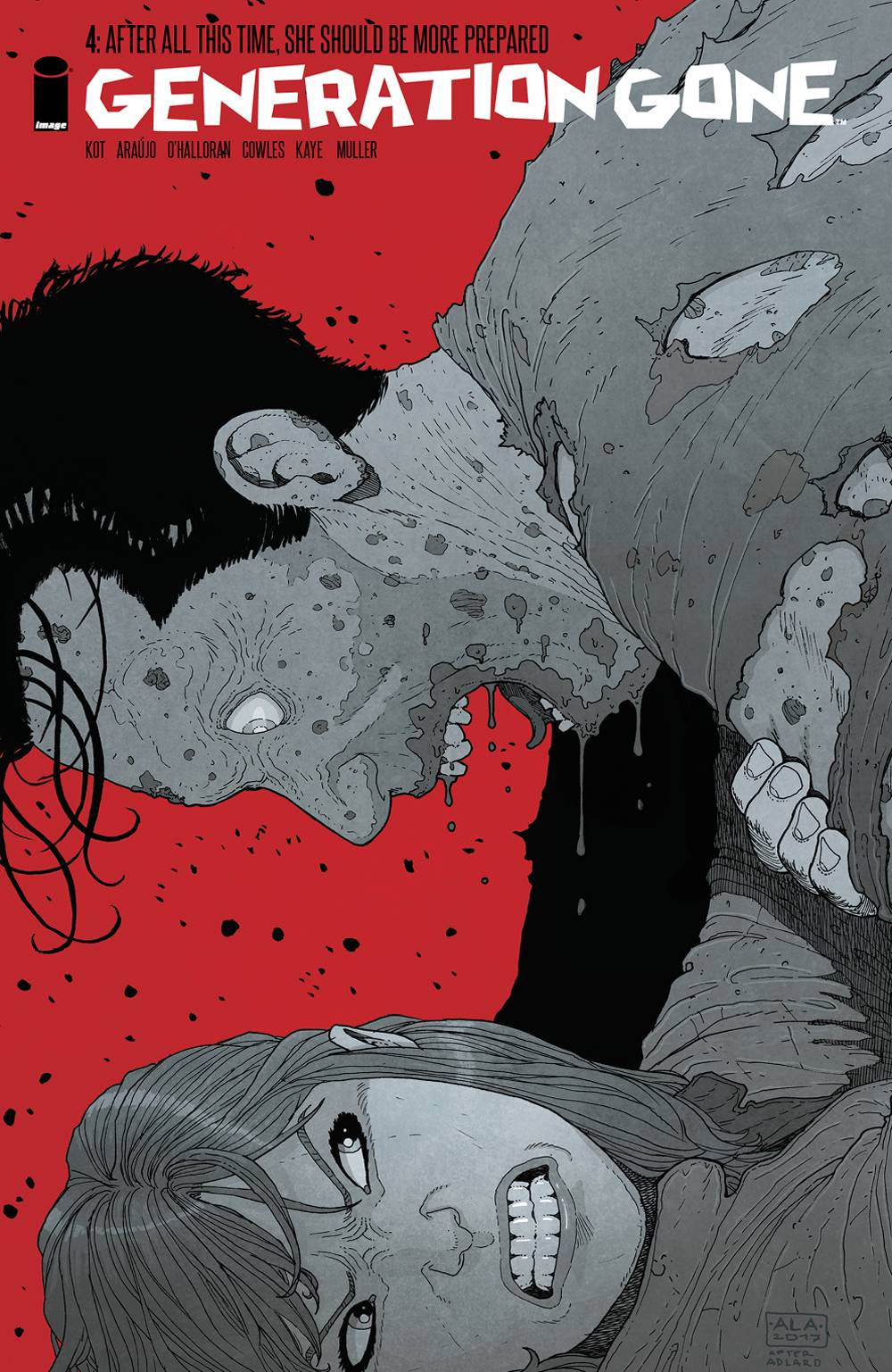 Generation Gone #4 The Walking Dead Tribute Variant