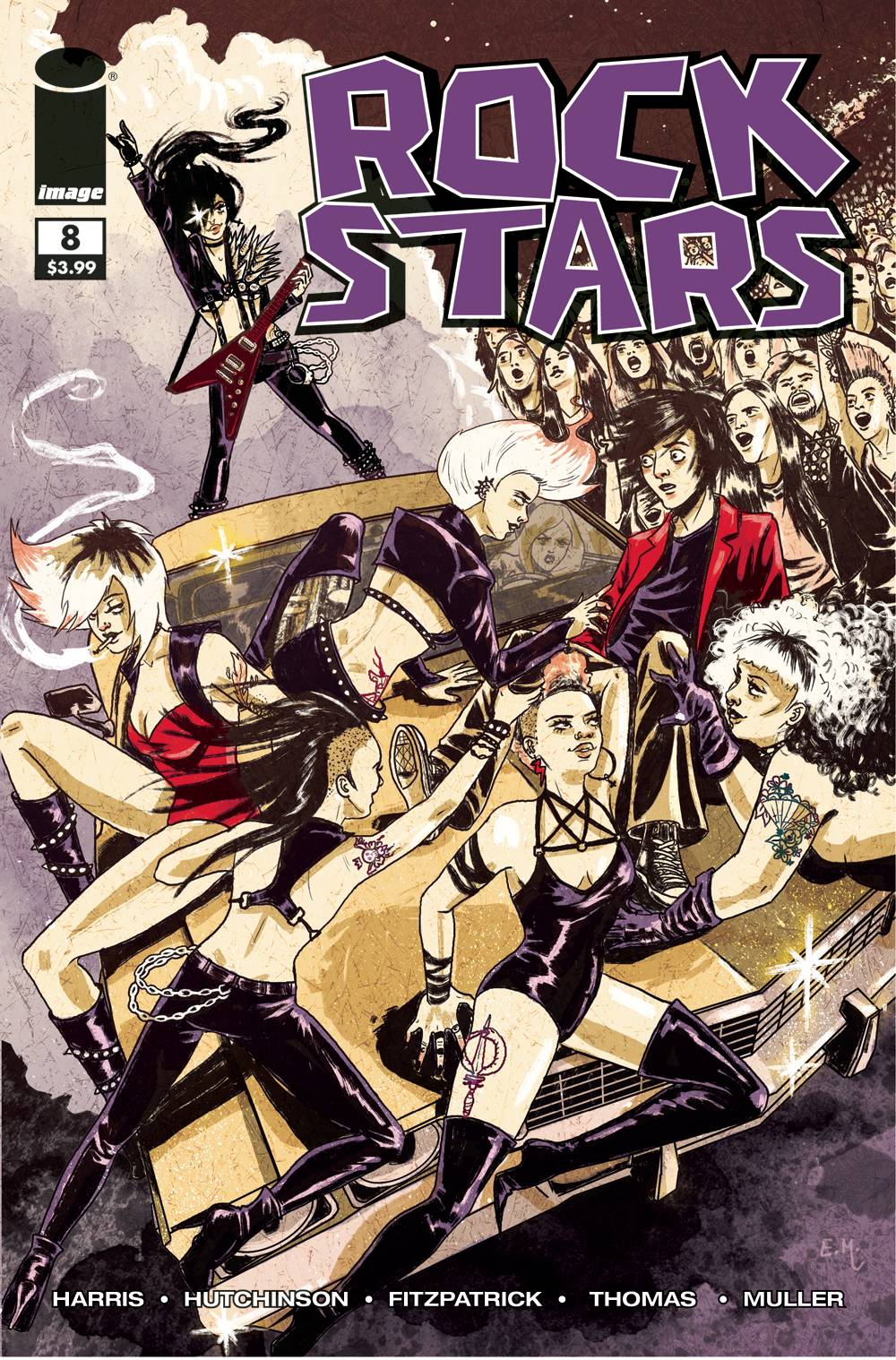Rockstars 8 Var B Comic Book NM