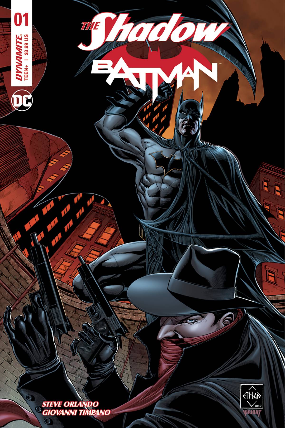 Shadow/Batman 1 Var B Comic Book NM