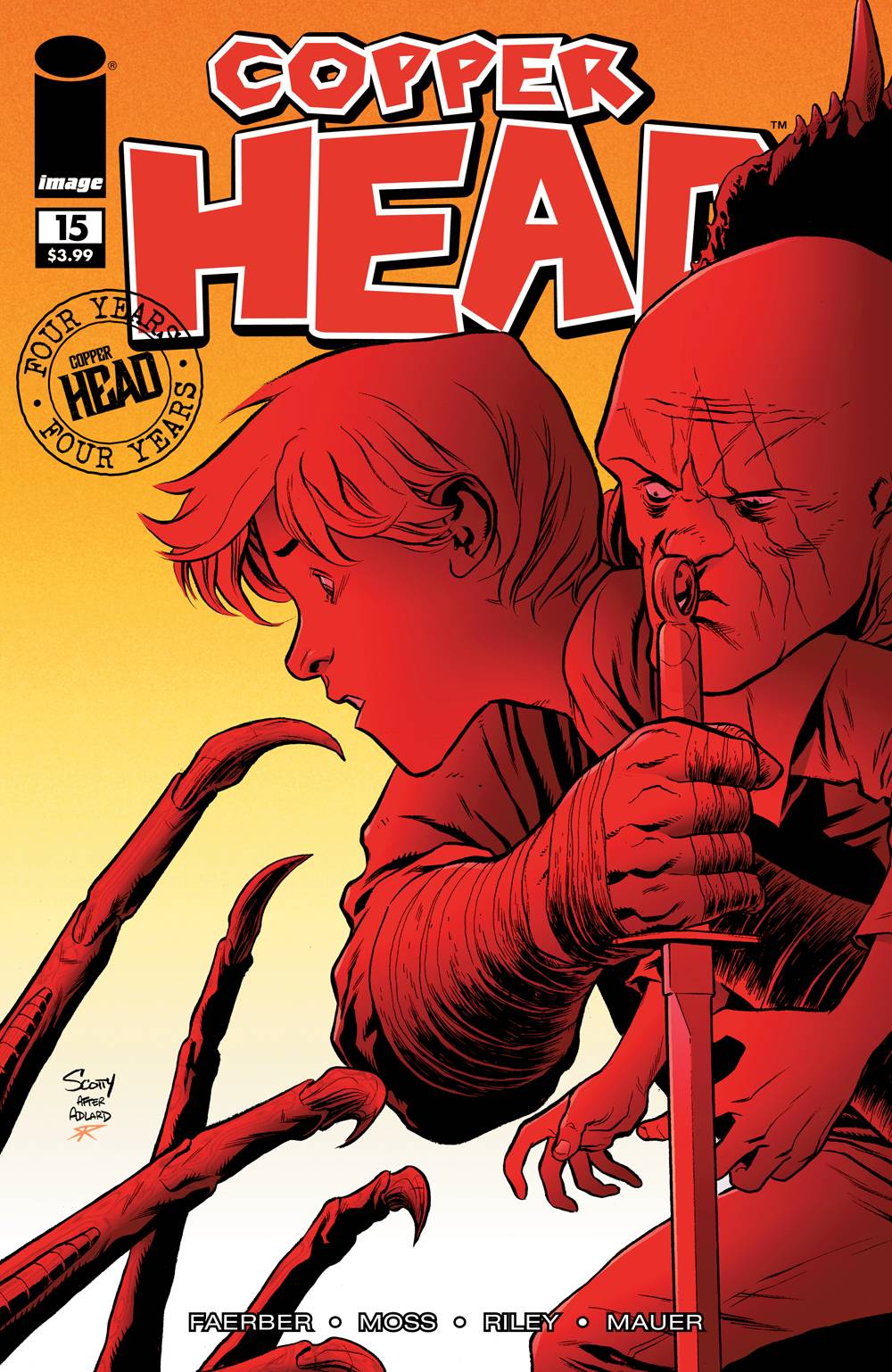 Copperhead #15 The Walking Dead Tribute Variant