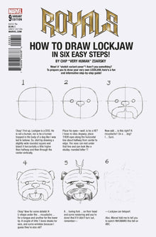 Royals #9 Chip Zdarsky How To Draw Variant