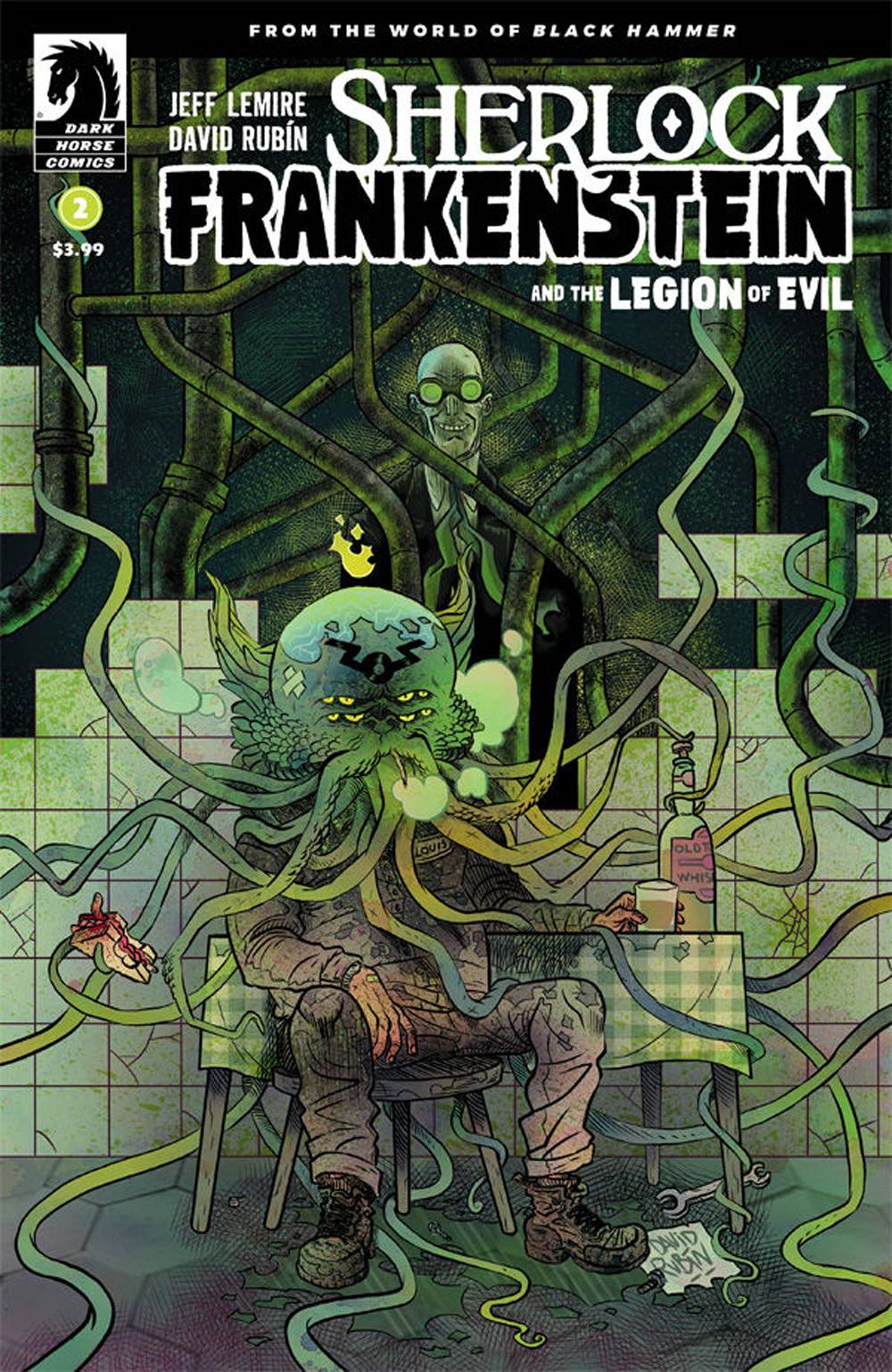 Sherlock Frankenstein & the Legion of Evil 2 Comic Book NM