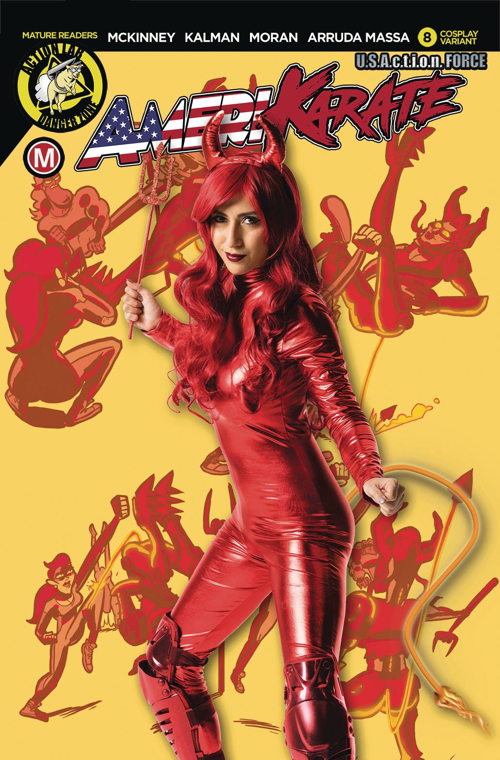 Amerikarate #8 Cover E April Oneil Photo