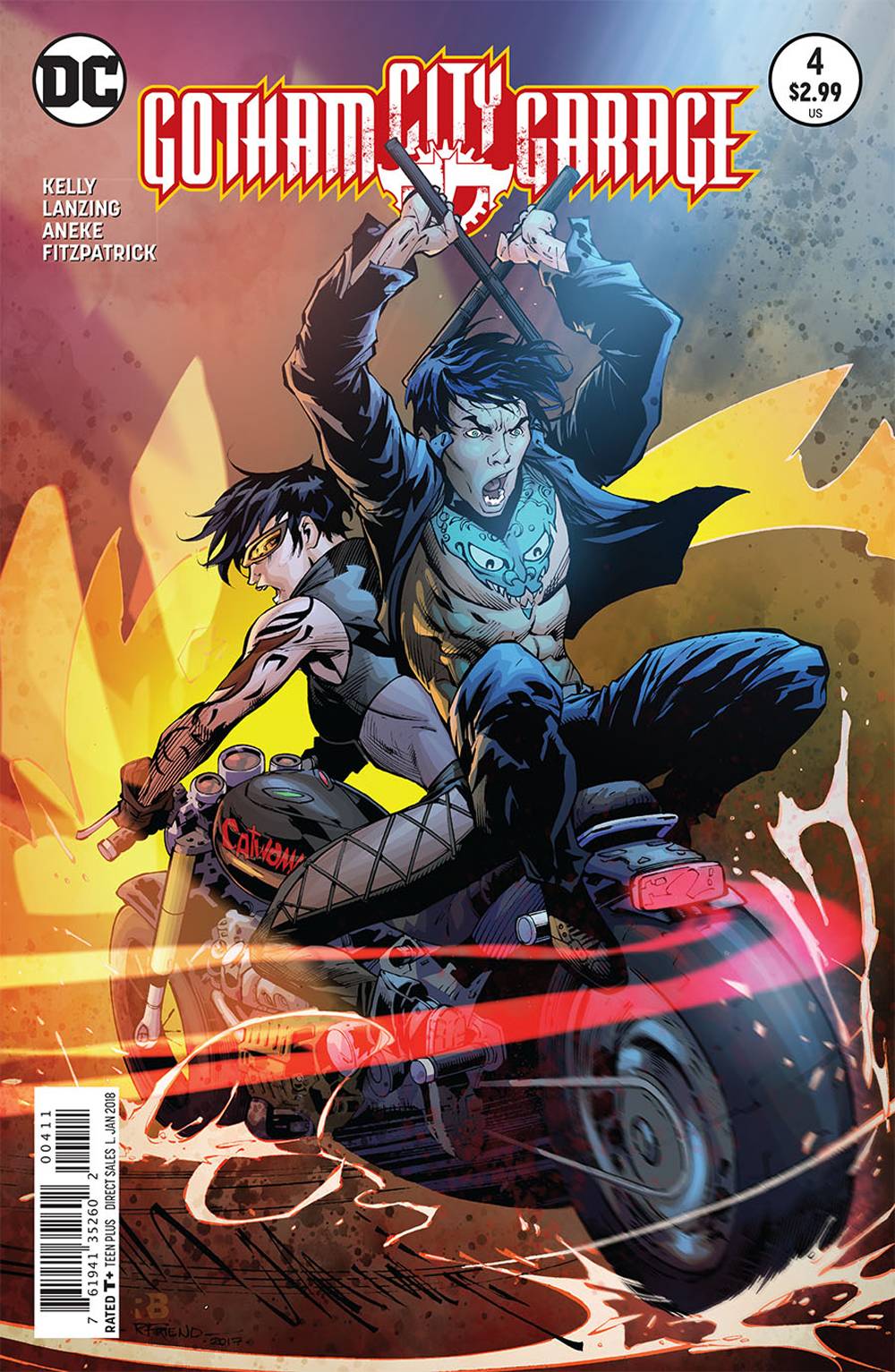 Gotham City Garage 4 Comic Book NM