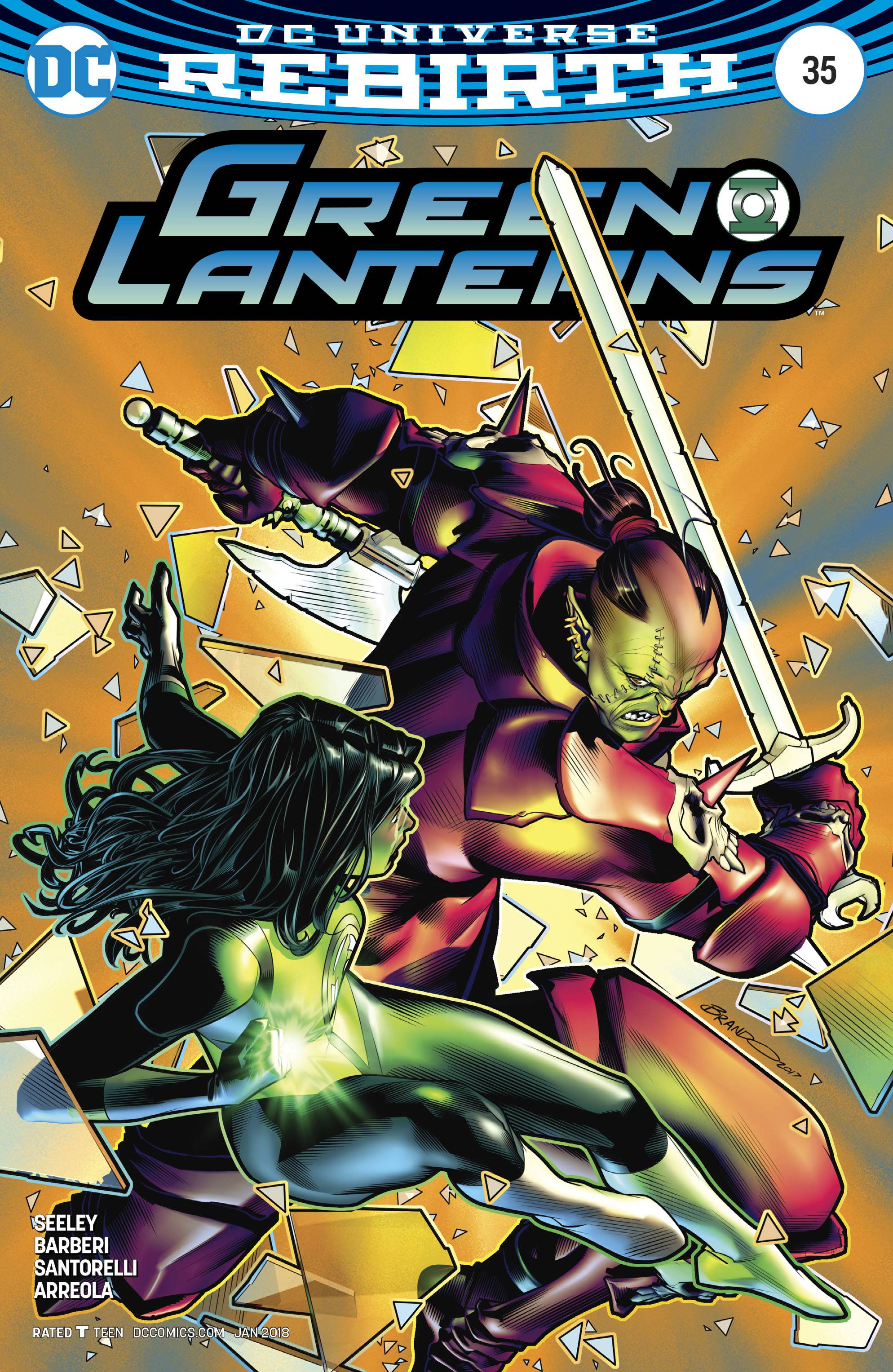 Green Lanterns 35 Var A Comic Book NM