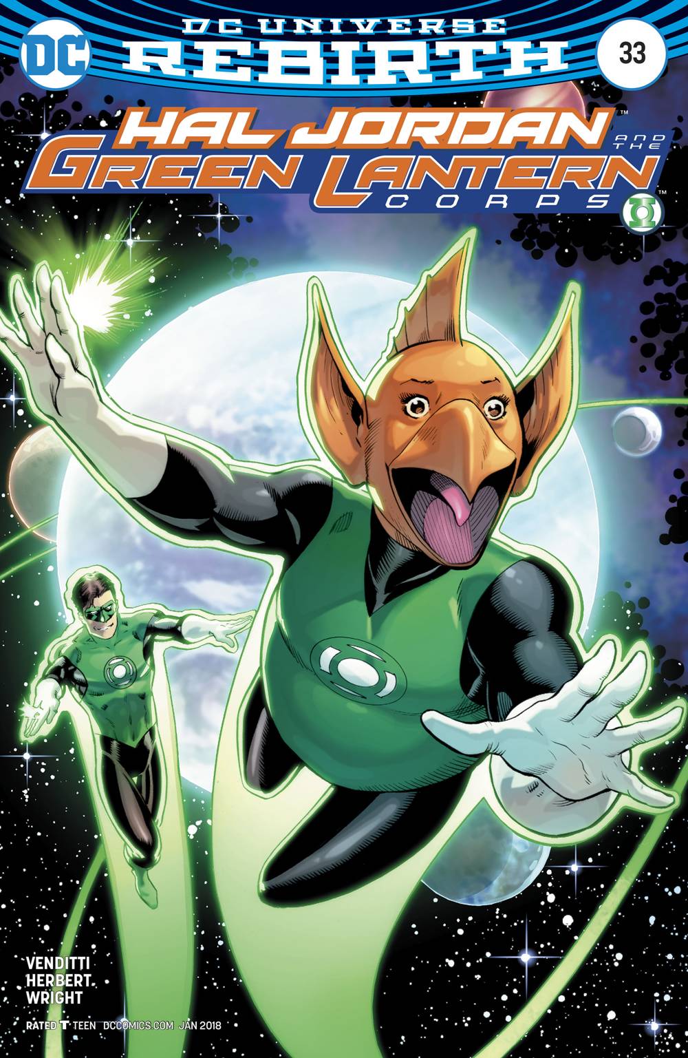 Hal Jordan & the Green Lantern Corps 33 Comic Book NM