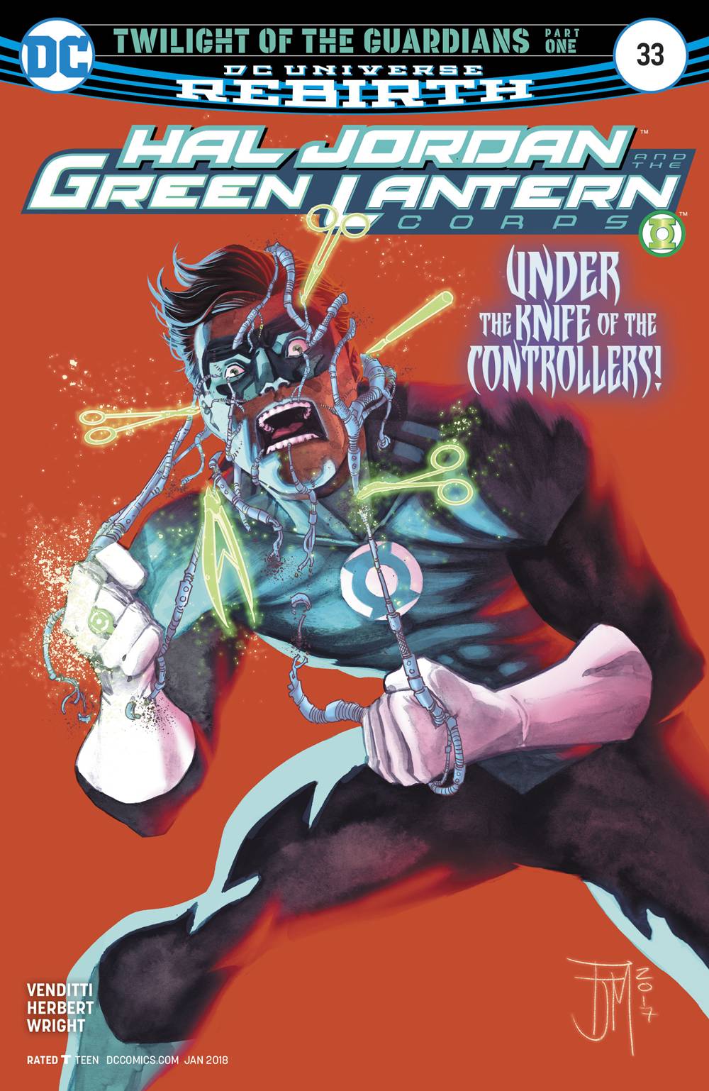 Hal Jordan & the Green Lantern Corps 33 Var A Comic Book NM