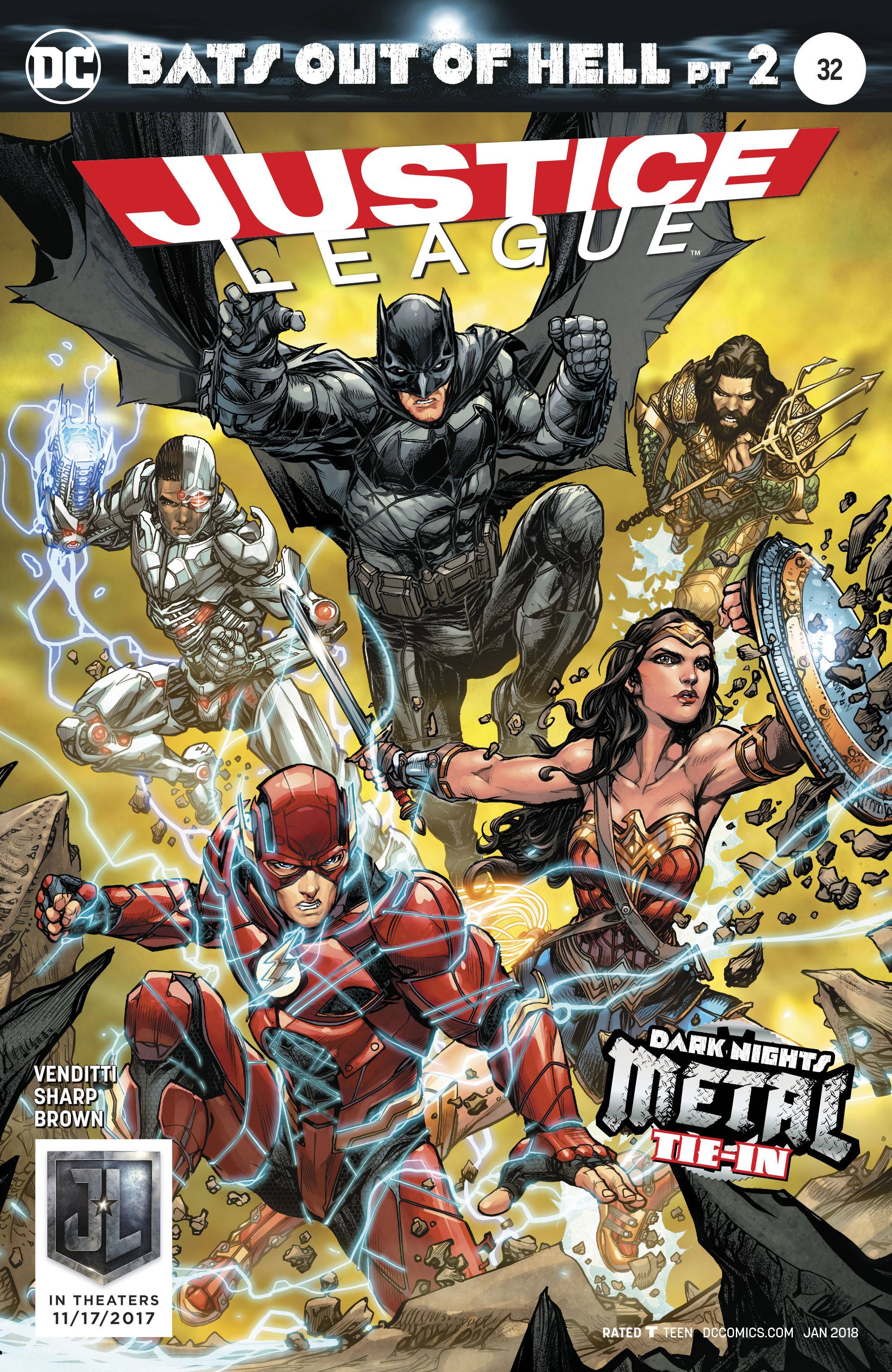 Justice League (3rd Series) 32 Var A Comic Book NM