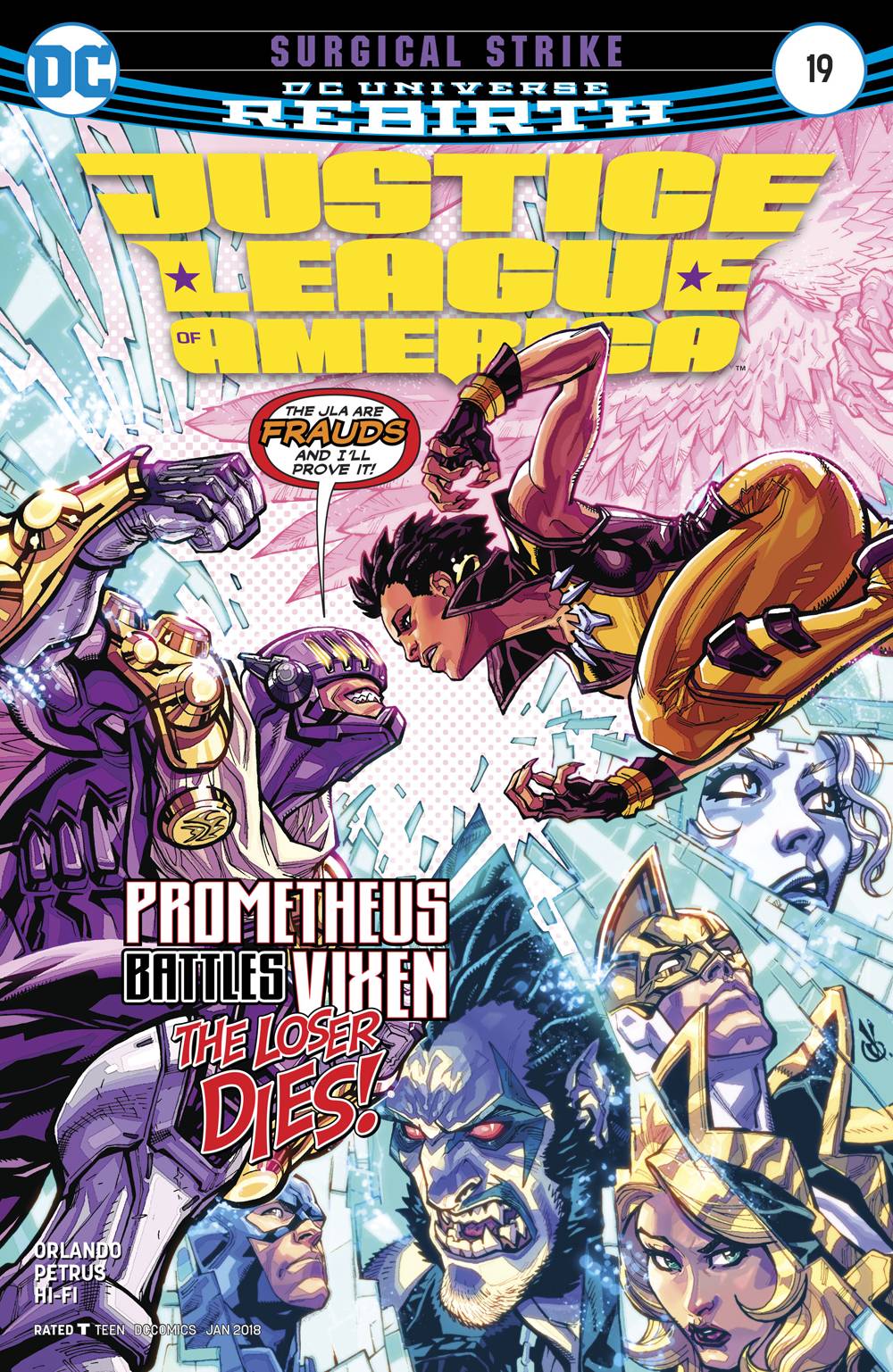 Justice League of America (5th Series) 19 Comic Book NM