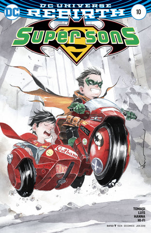 Super Sons 10 Var A Comic Book NM