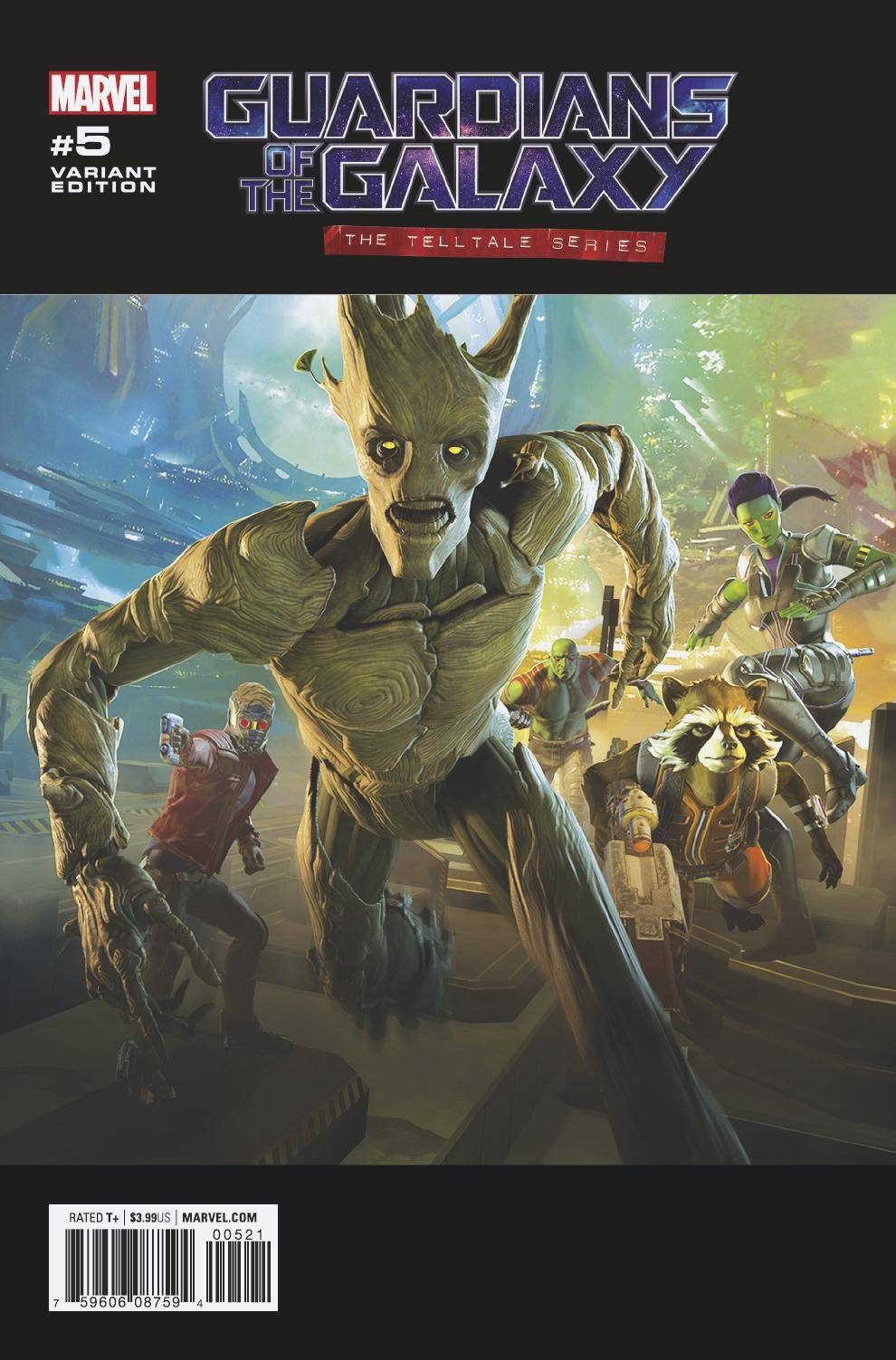 Guardians of the Galaxy: Telltale Games 5 Var A Comic Book NM