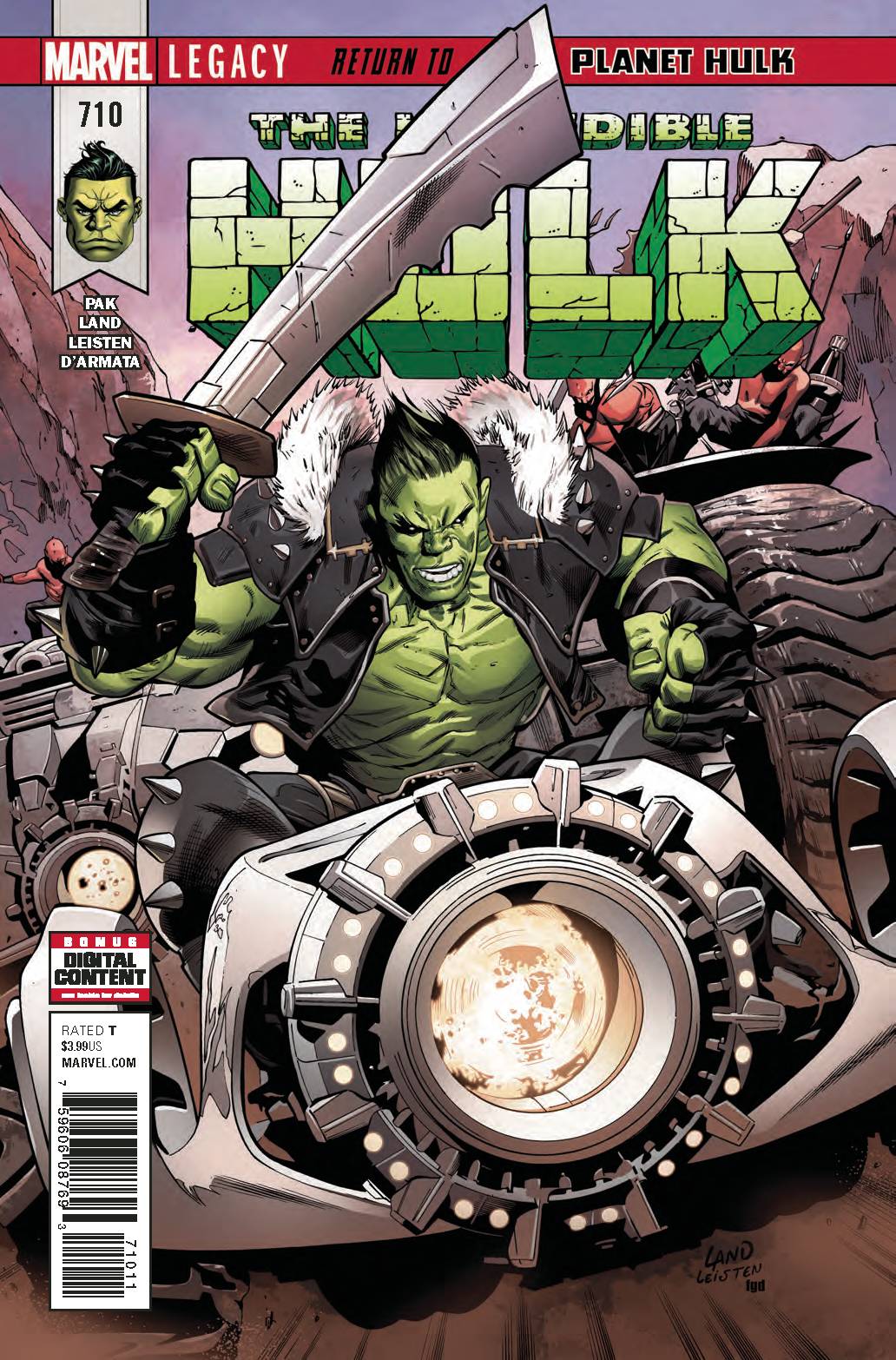 Incredible Hulk 710 Comic Book NM