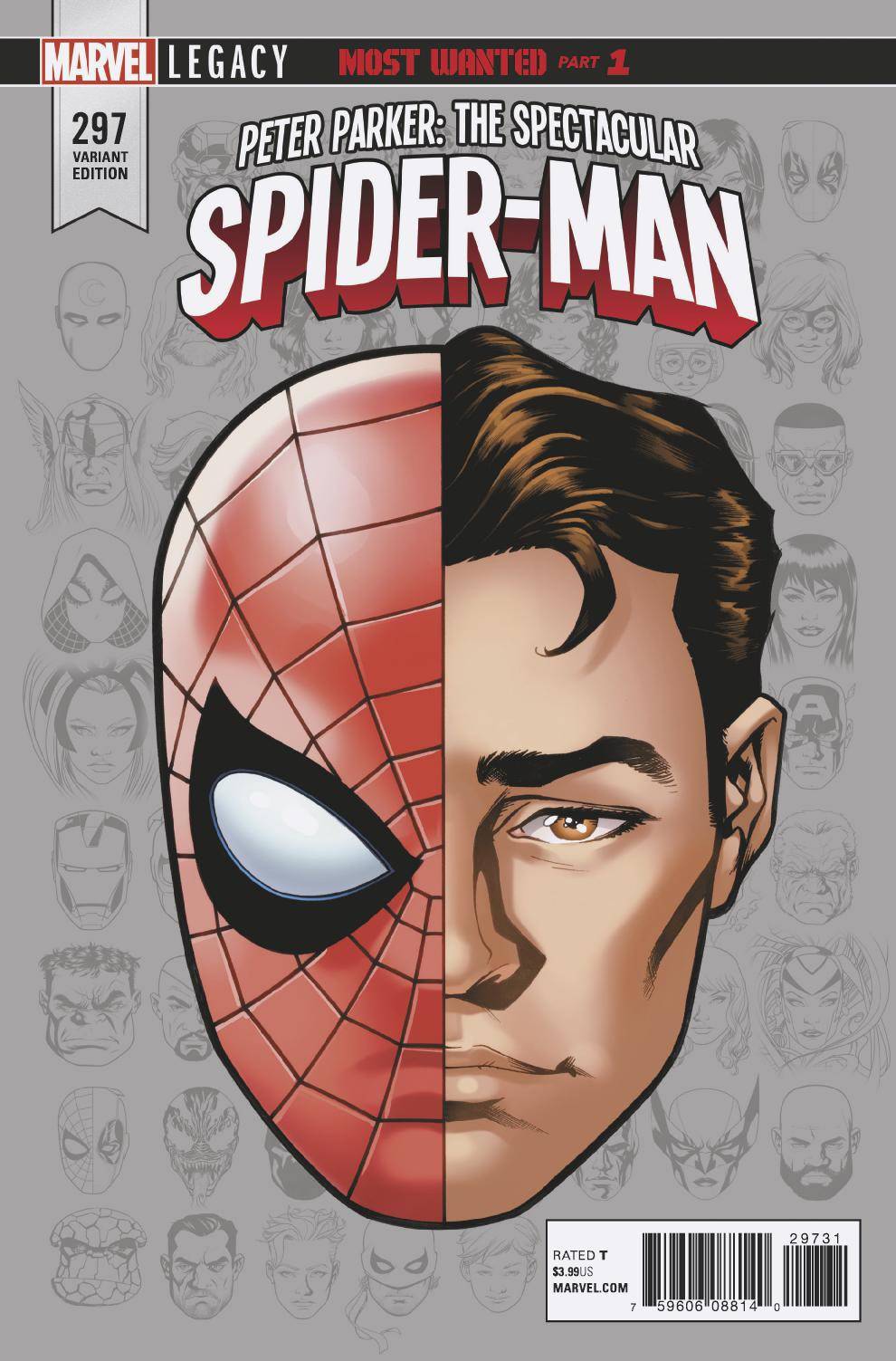 Peter Parker: The Spectacular Spider-Man 297 Var B Comic Book NM