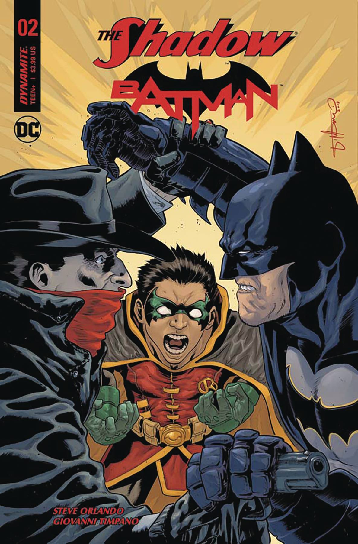 Shadow/Batman 2 Var E Comic Book NM