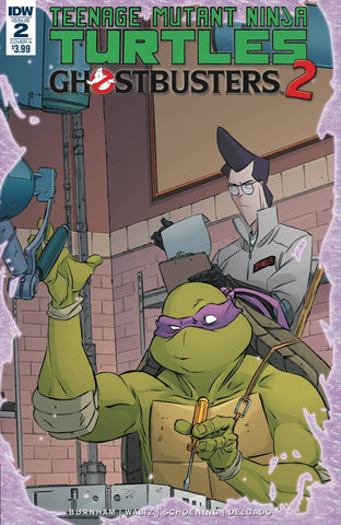 Teenage Mutant Ninja Turtles/Ghostbusters 2 2 Var A Comic Book NM