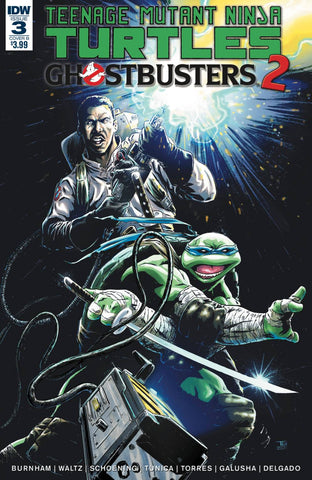 Teenage Mutant Ninja Turtles/Ghostbusters 2 3 Var B Comic Book NM