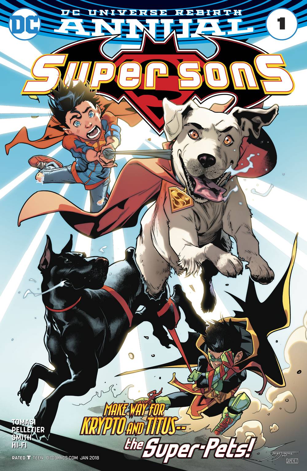 Super Sons Anl 1 Comic Book NM