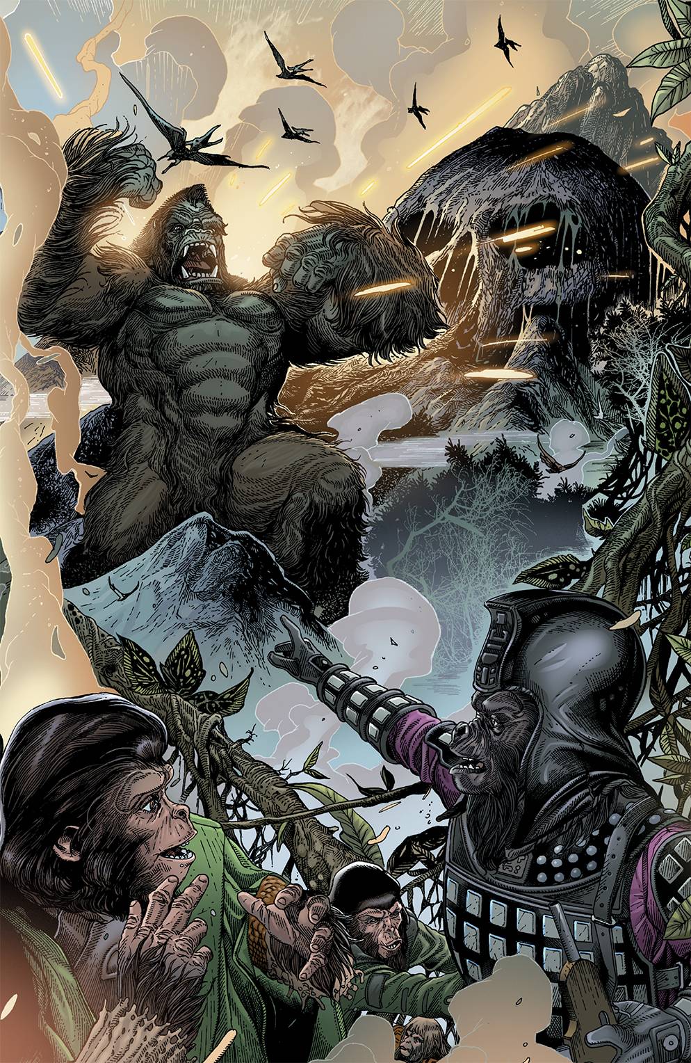 Kong on the Planet of the Apes 2 Var A Comic Book NM