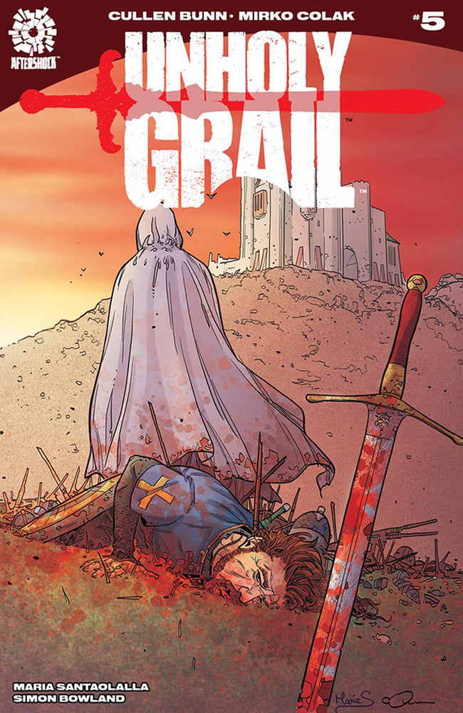 Unholy Grail 5 Comic Book NM