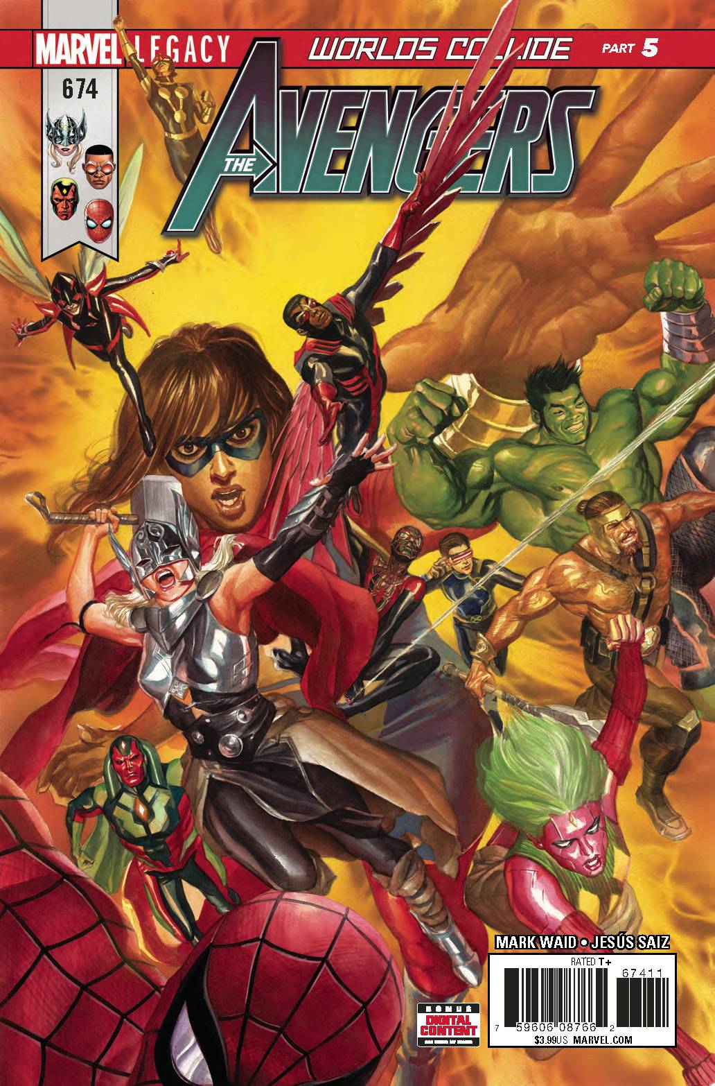 Avengers 674 Comic Book