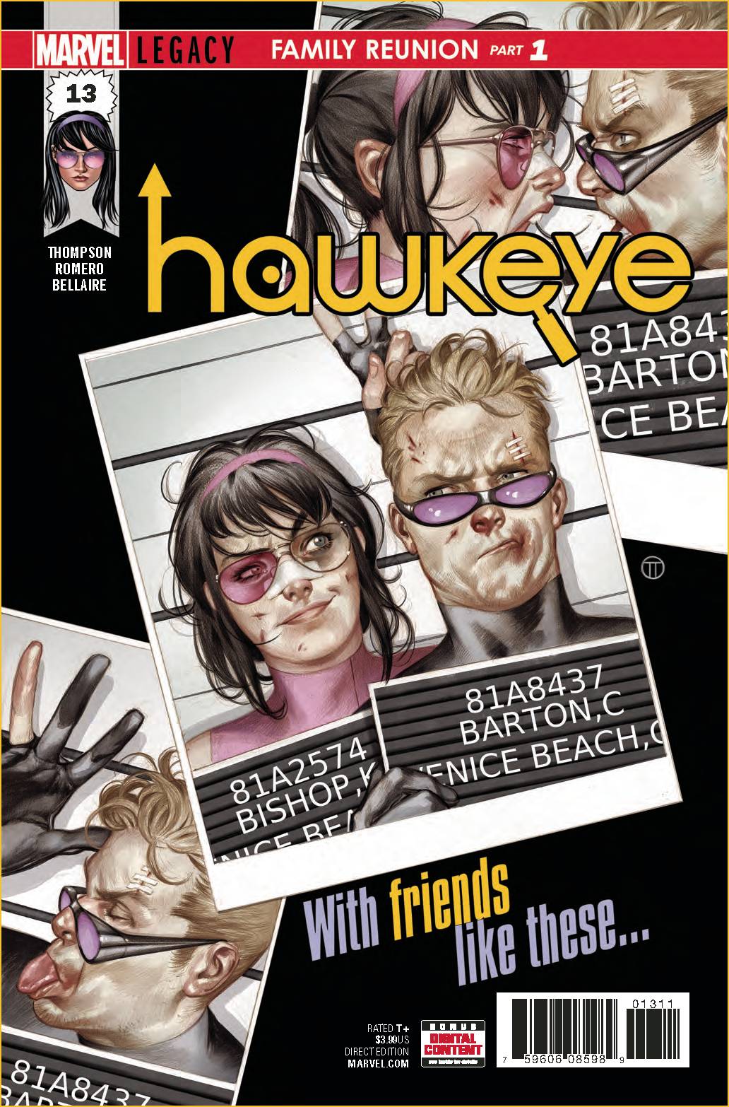 Hawkeye (5th Series) 13 Comic Book NM