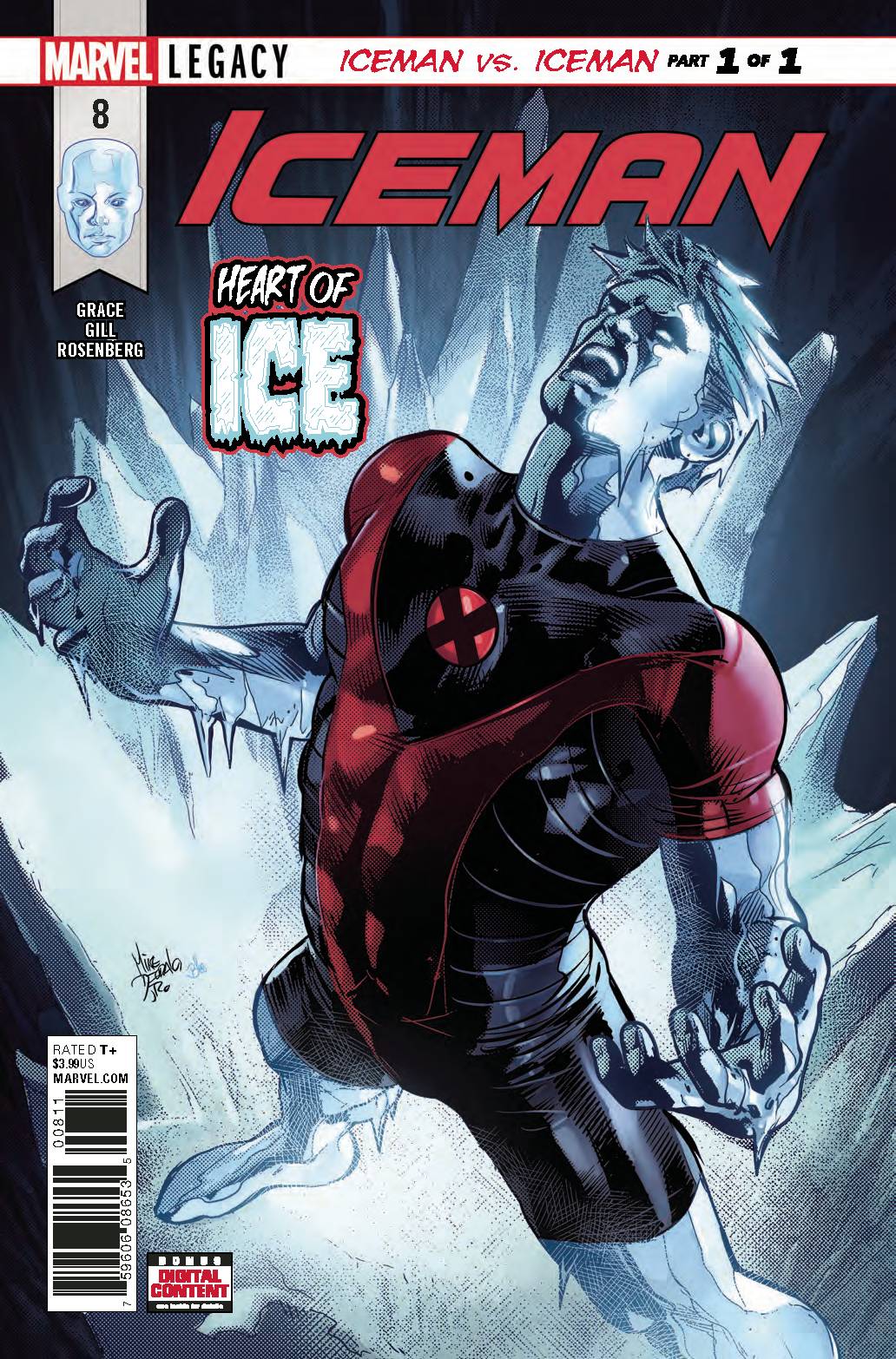 Iceman (3rd Series) 8 Comic Book NM