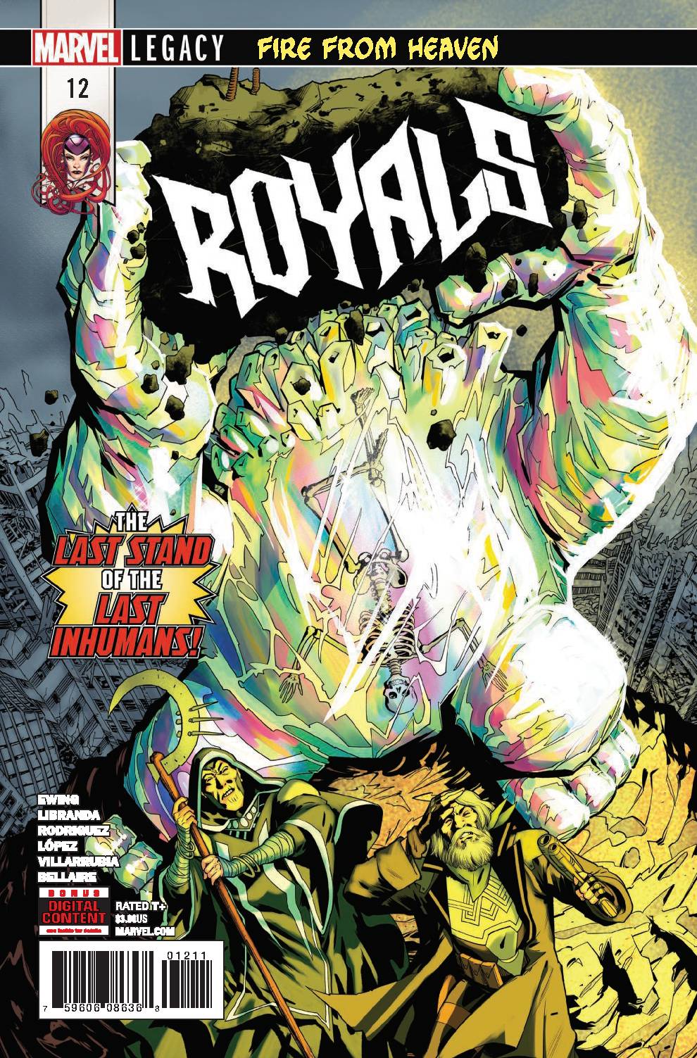Royals (Marvel) 12 Comic Book NM
