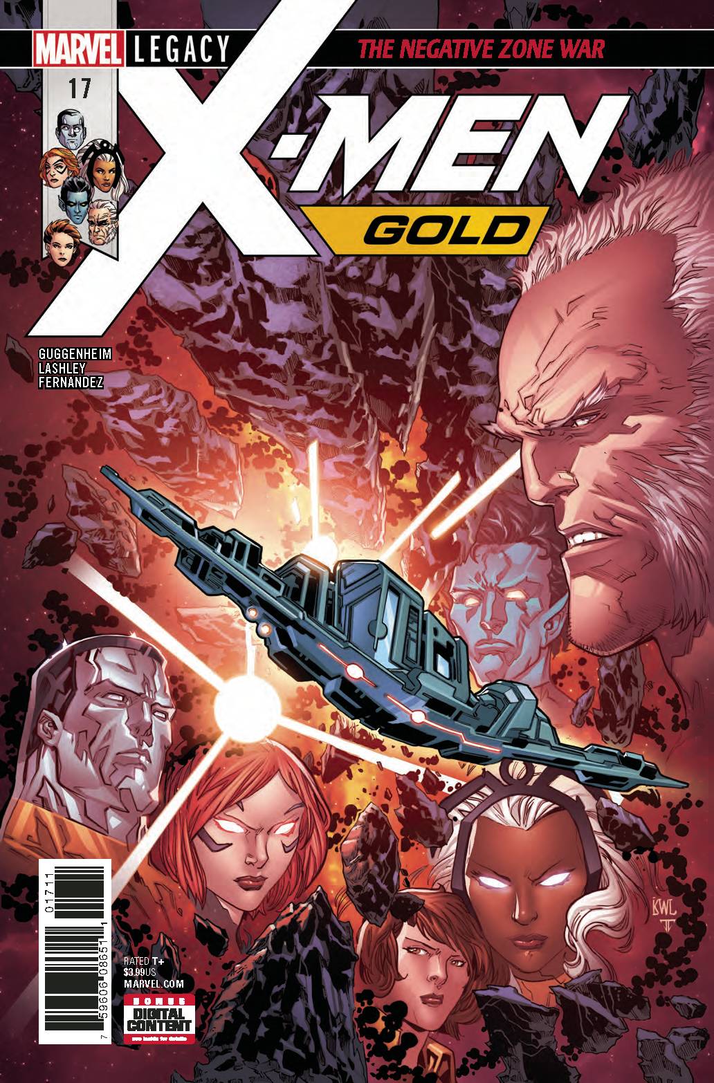 X-Men: Gold (2nd Series) 17 Comic Book NM