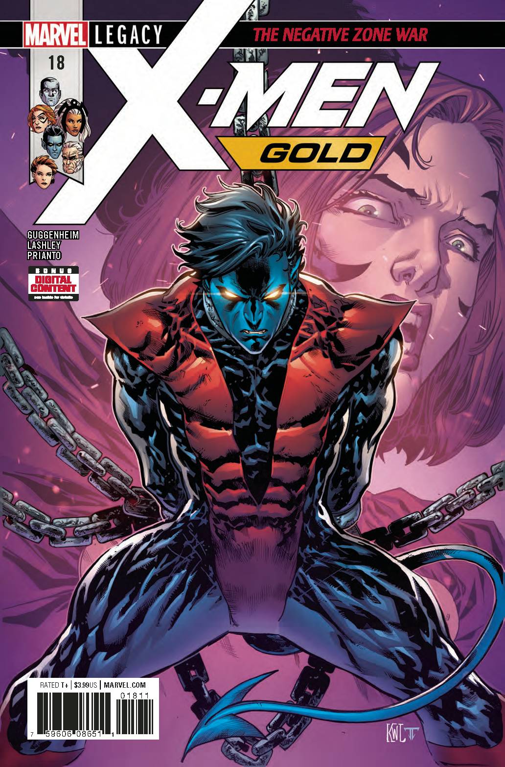 X-Men: Gold (2nd Series) 18 Comic Book NM