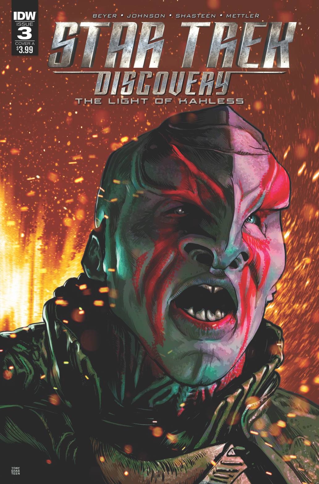 Star Trek: Discovery: The Light of Kahless 3 Var A Comic Book NM