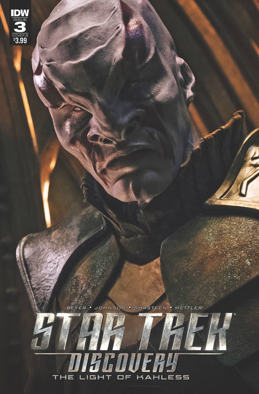 Star Trek: Discovery: The Light of Kahless 3 Var B Comic Book NM