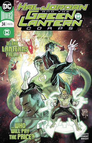 Hal Jordan & the Green Lantern Corps 34 Comic Book NM