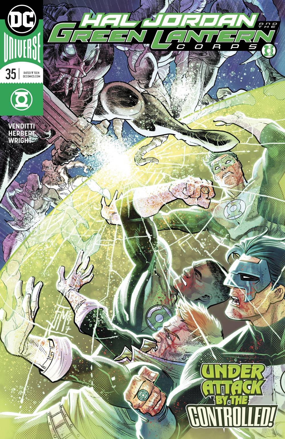 Hal Jordan & the Green Lantern Corps 35 Comic Book NM