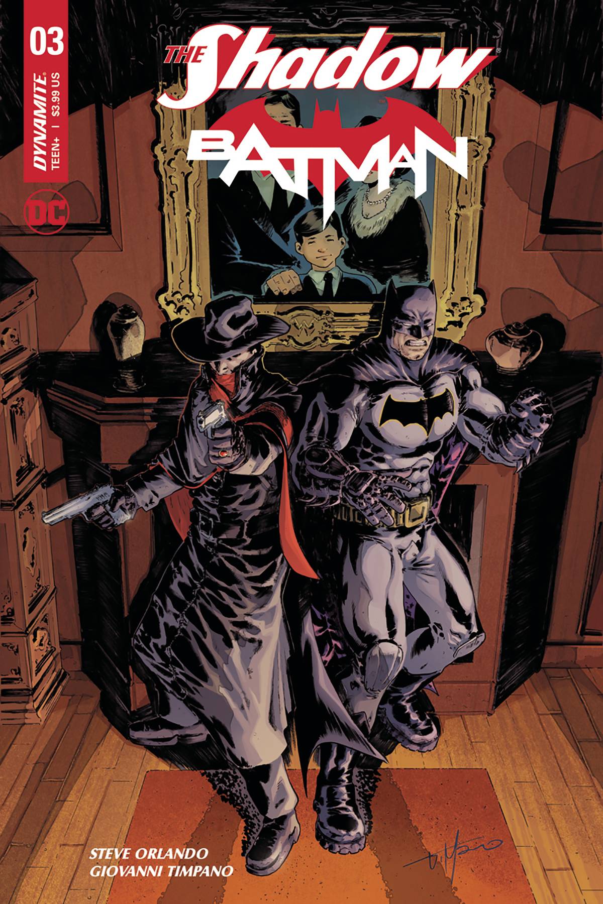 Shadow/Batman 3 Var E Comic Book NM