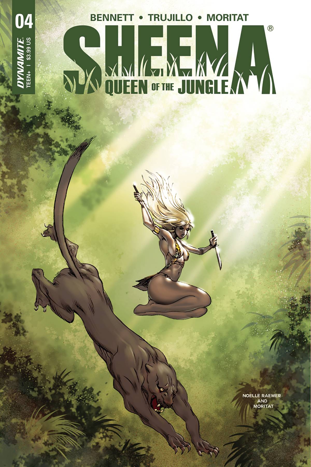 Sheena (Dynamite) 4 Var A Comic Book NM