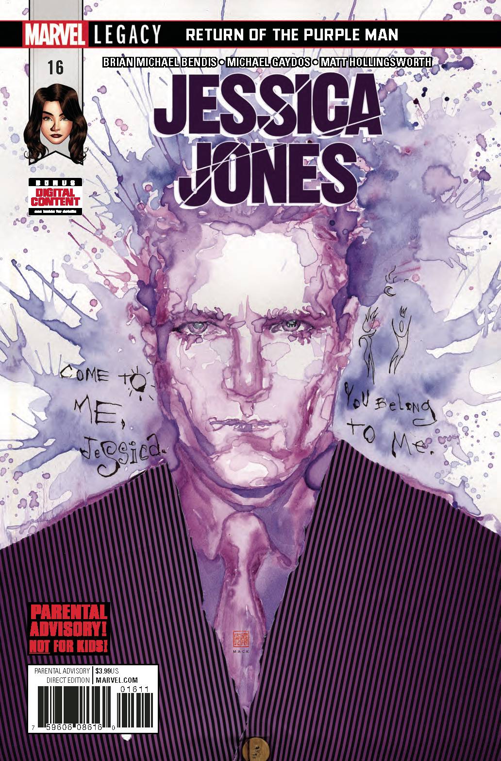 Jessica Jones (2nd Series) 16 Comic Book NM