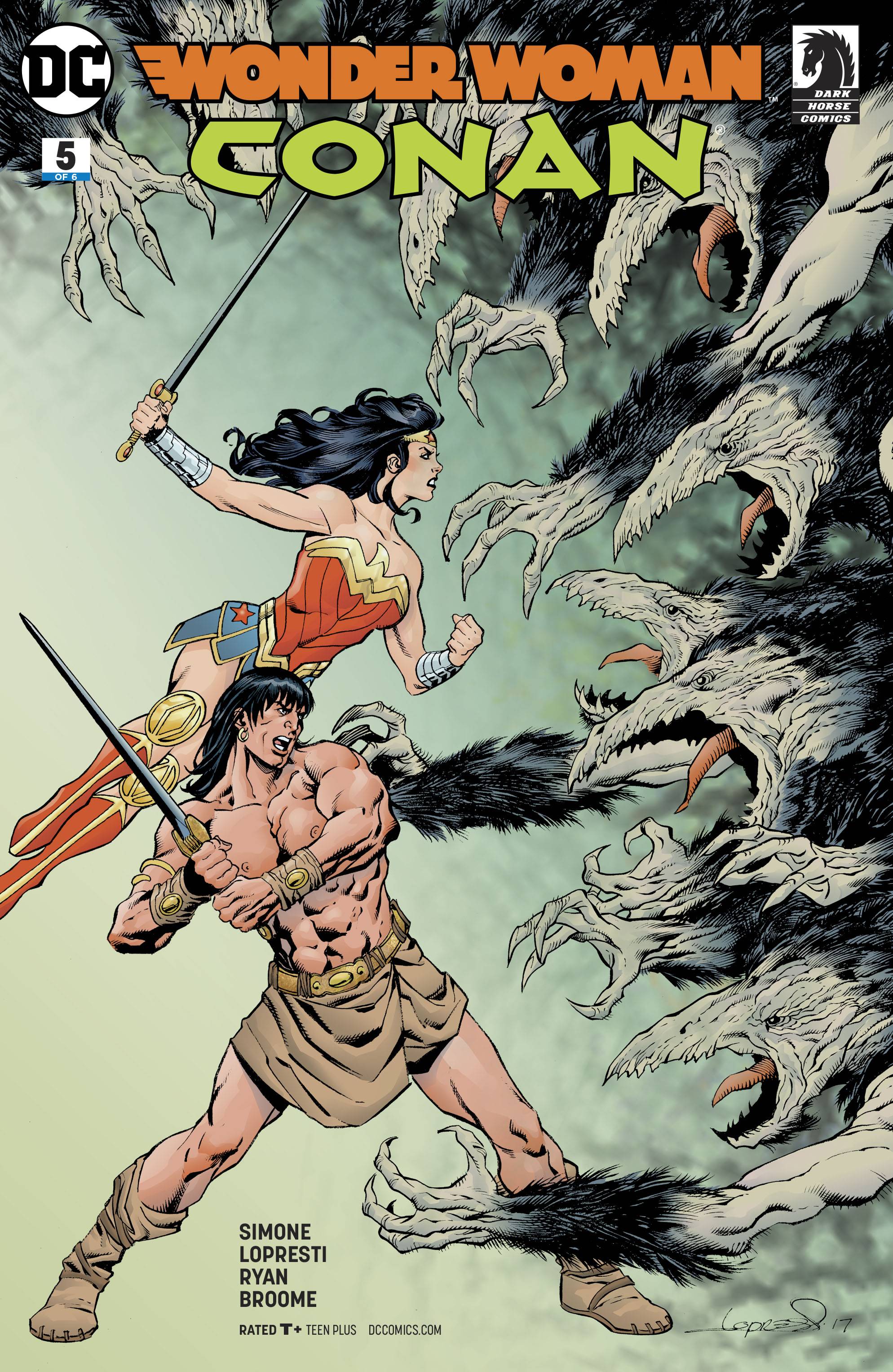 Wonder Woman/Conan 5 Comic Book NM