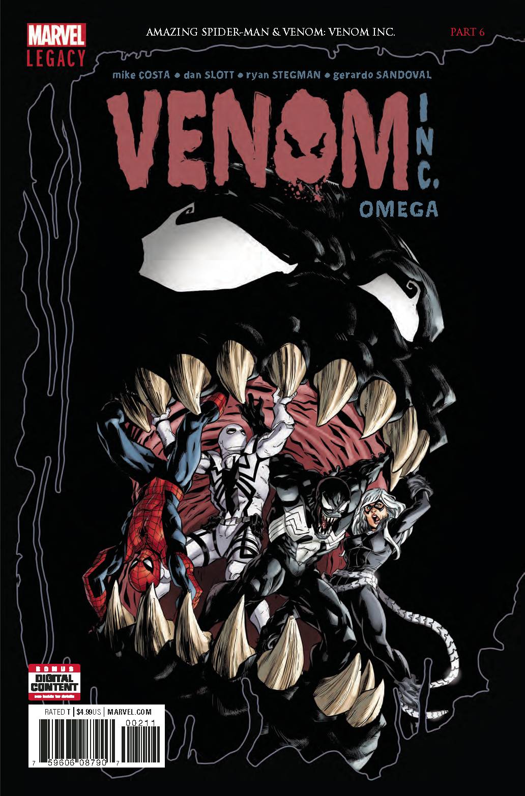 Amazing Spider-Man: Venom Inc. Omega 1 Comic Book