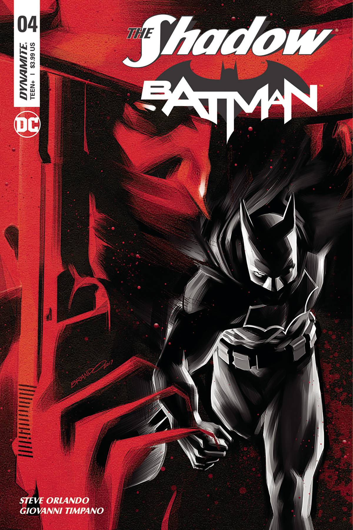 Shadow/Batman 4 Var C Comic Book NM