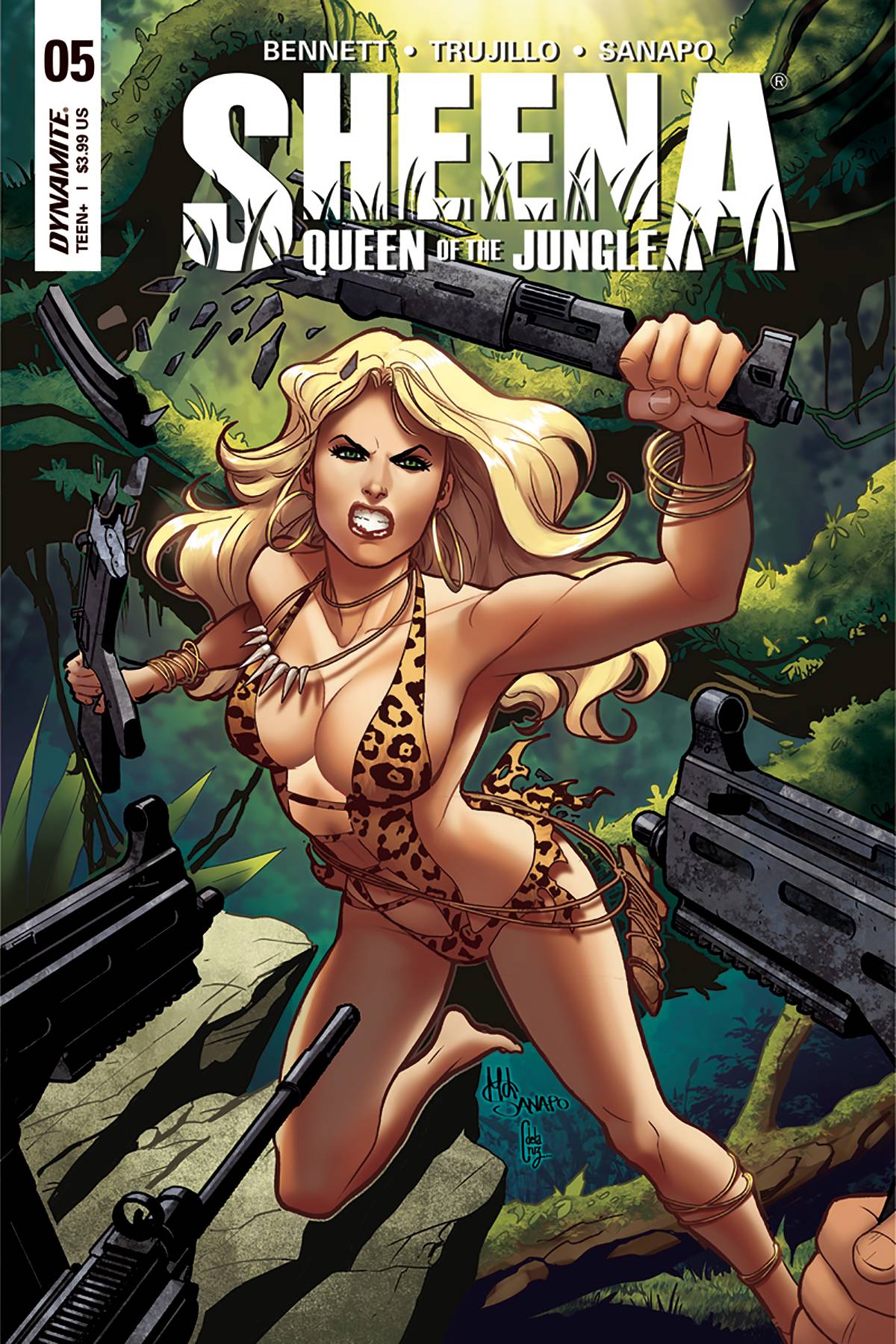 Sheena (Dynamite) 5 Var B Comic Book NM