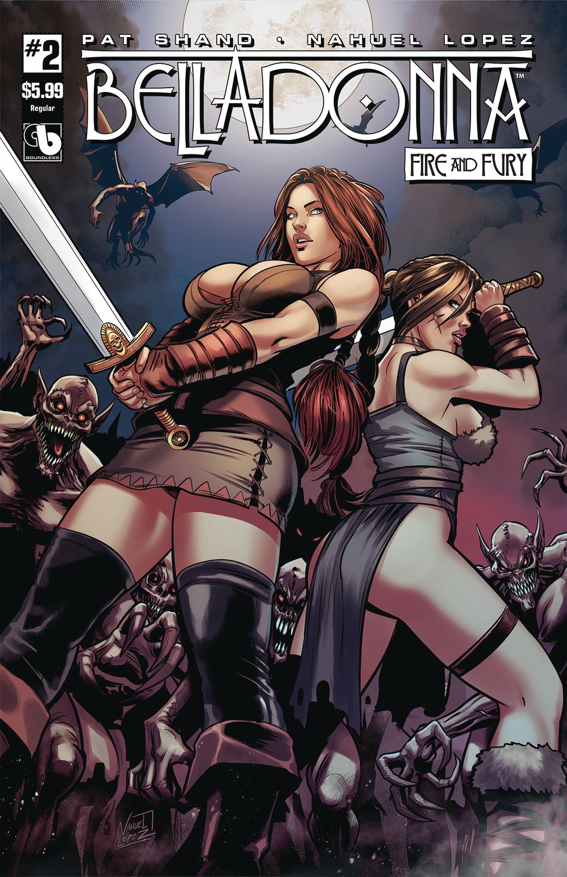 Belladonna: Fire & Fury 2 Comic Book